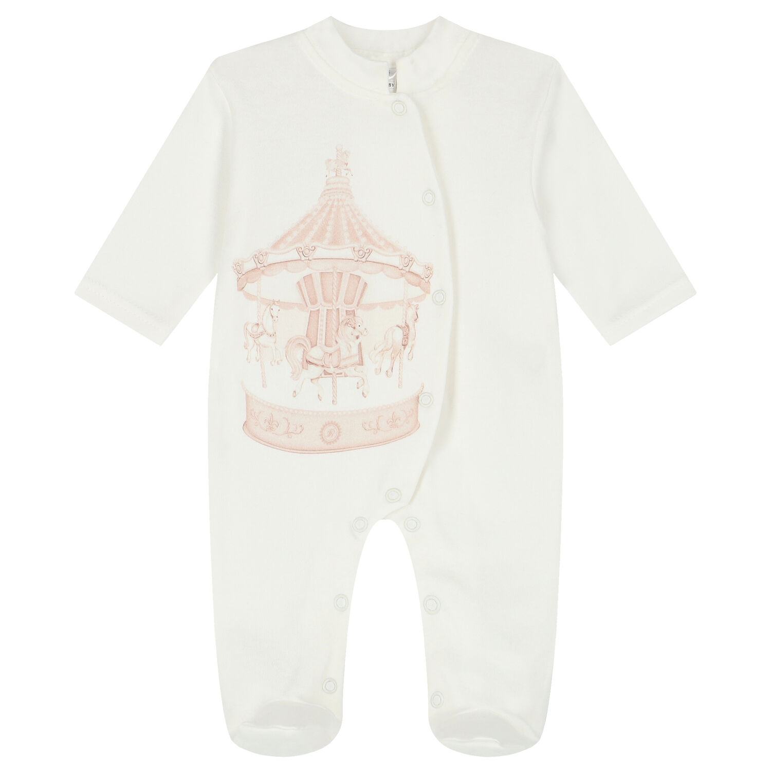 Ivory Carousel Babygrow, 1, hi-res image number null